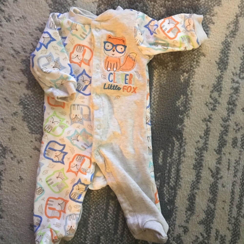 Baby fox pajamas 🦊 (‼️3 for $10‼️)